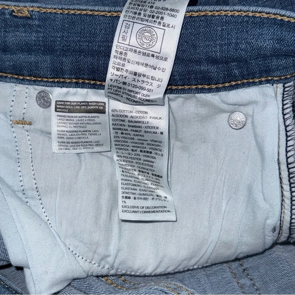Levi’s Boyfriend Mid Rise Women’s Jeans Sz 31 x 27 Lapis Gem Medium Wash Stretch